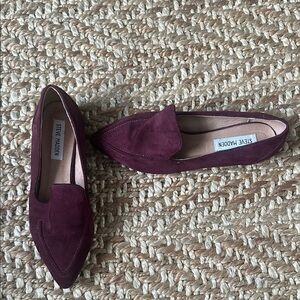 Steve Madden Women's Burgundy Loafers